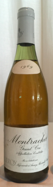 Montrachet 1969, pequena grande horizontal