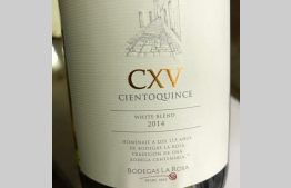 CXV Cientoquince White Blend