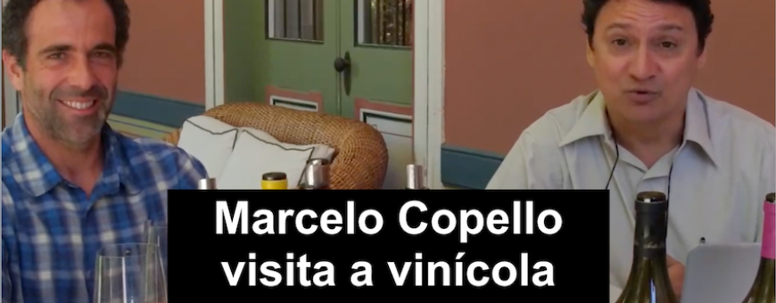 Marcelo Copello visita a vinícola SANTA RITA - ChileARESTI Chile