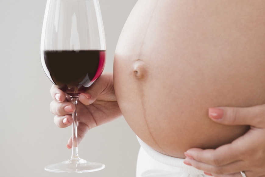 Nova pesquisa sobre vinho na gravidez