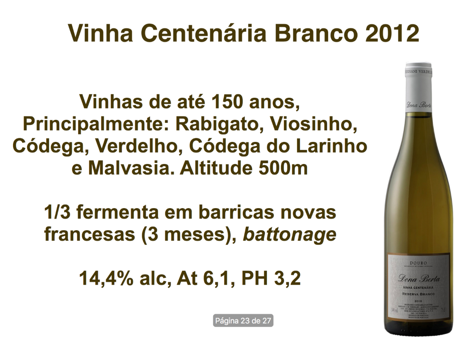 Chico Carreiro traz os vinhos Dona Berta, uma novidade do Douro