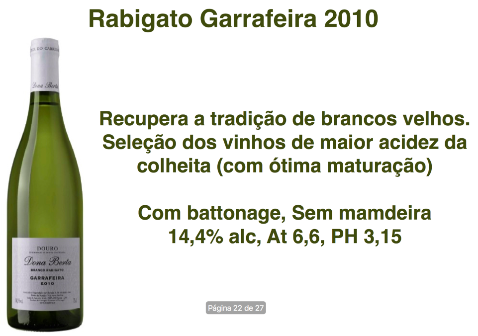 Chico Carreiro traz os vinhos Dona Berta, uma novidade do Douro